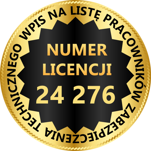 Licencja Policji II stopnia KWP w Łodzi nr 24 276